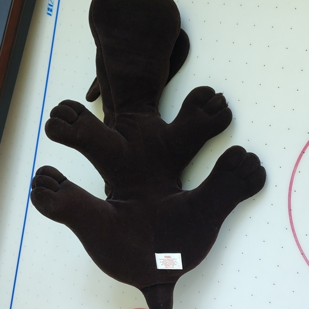 Vintage 1985 Tonka Pound Puppies Chocolate Brown *TEAR* - Picture 6 of 8